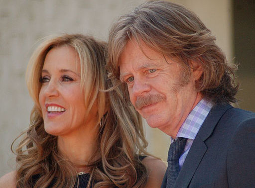 Felicity Huffman and husband William H. Macy