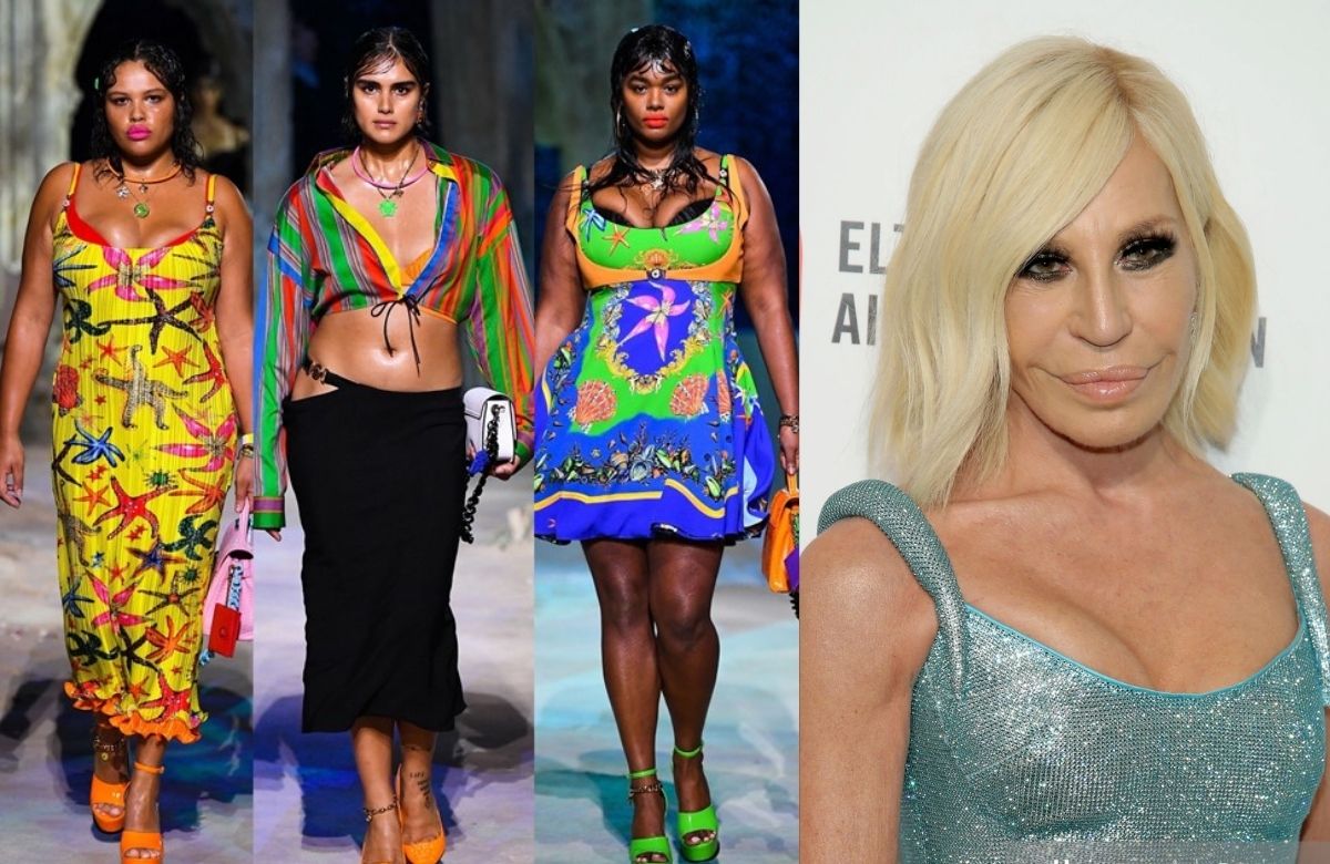 Versace Launches Spring and Summer 2021 Collections Debuted Plus-Size Runway Models
