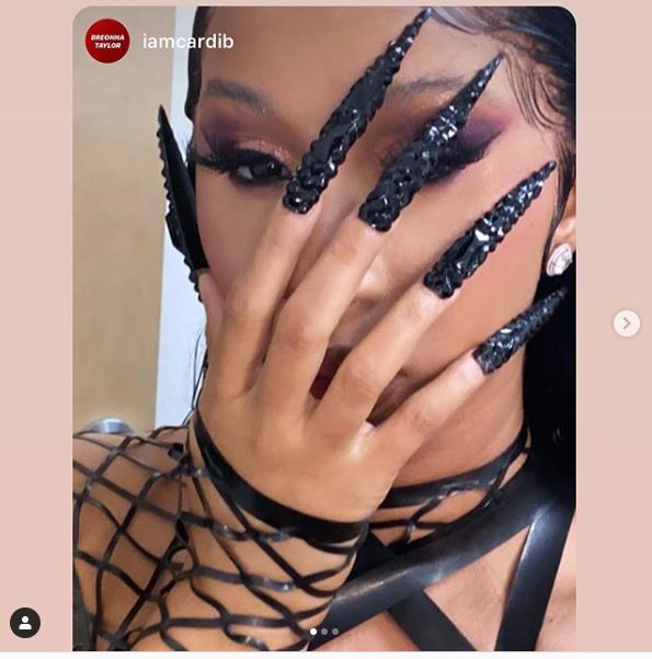 What Do You Think of Cardi B's Longest Nail?