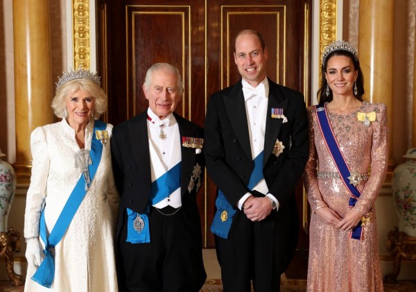 Britain's Queen Camilla, Britain's King Charles III, Britain's Prince William, Prince of Wales and Britain's Catherine, Princess of Wales Kate Middleton Britain's Queen Camilla, Britain's King Charles III, Britain's Prince William, Prince of Wales and Britain's Catherine, Princess of Wales Kate Middleton
