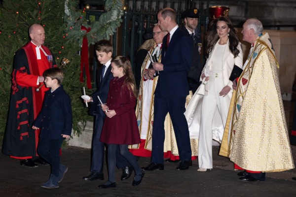 Kate Middleton in Donned in White Outfit