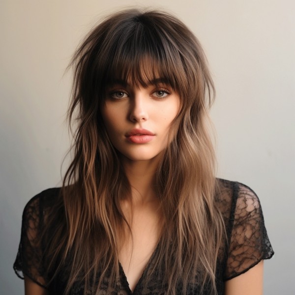 Waterfall bangs