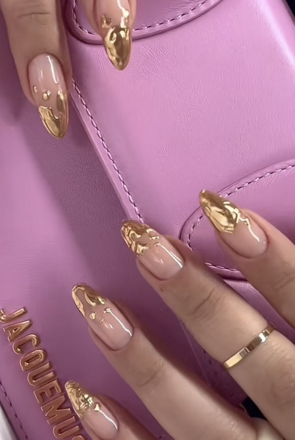 gilded nails