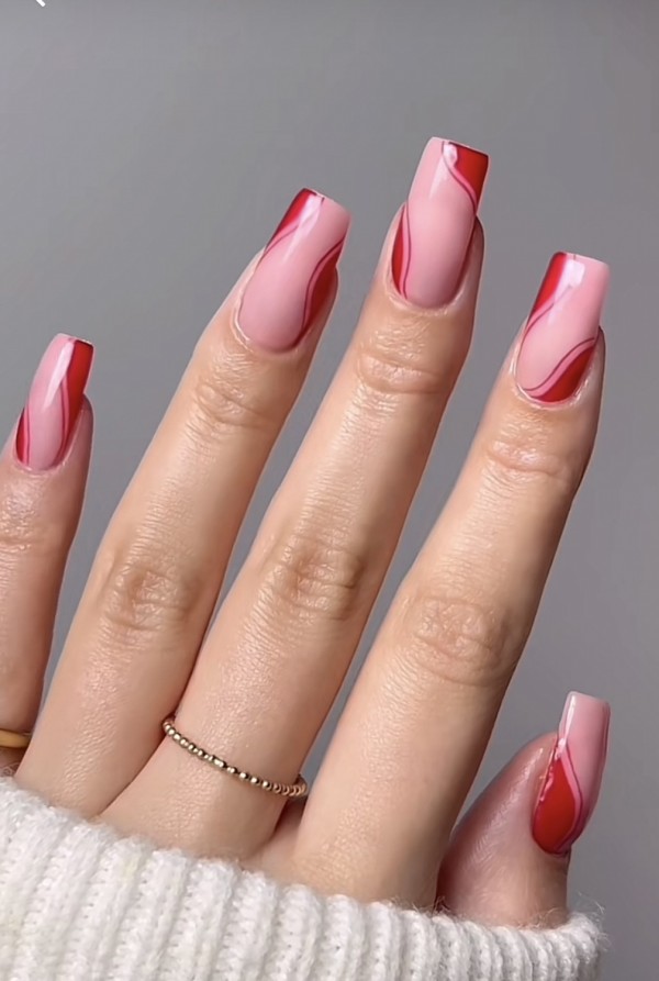 red nails red nails