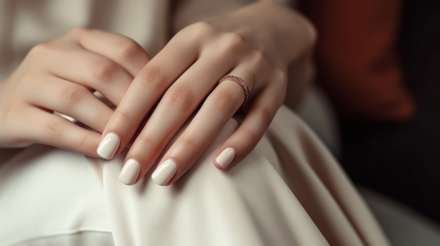minimalist nails manicure