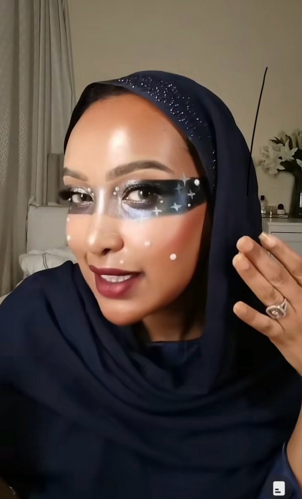 tape makeup challenge