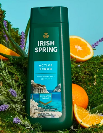 Irish Spring Active Scrub 