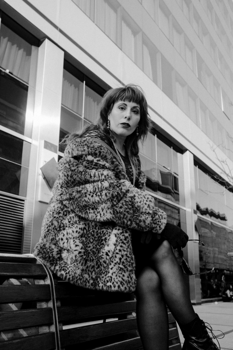woman - leopard pattern coat woman - leopard pattern coat