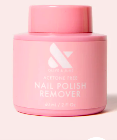 Olive and June nail polish remover 