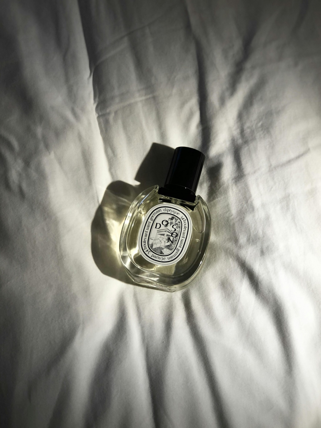 A bottle of do son perfume 