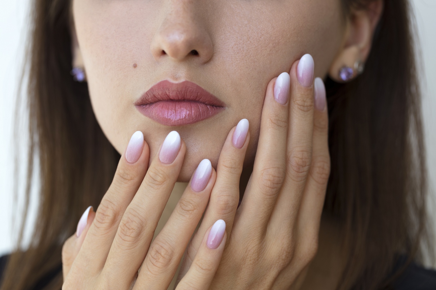 Deconstructed French Manicure Step by Step Guide