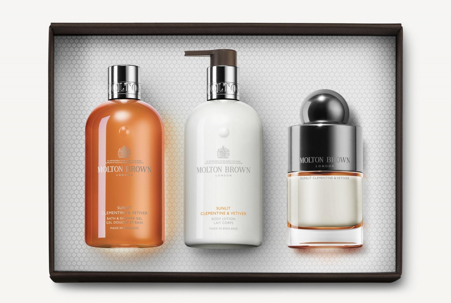 Molton Brown Sunlit Clementine & Vetiver Collection