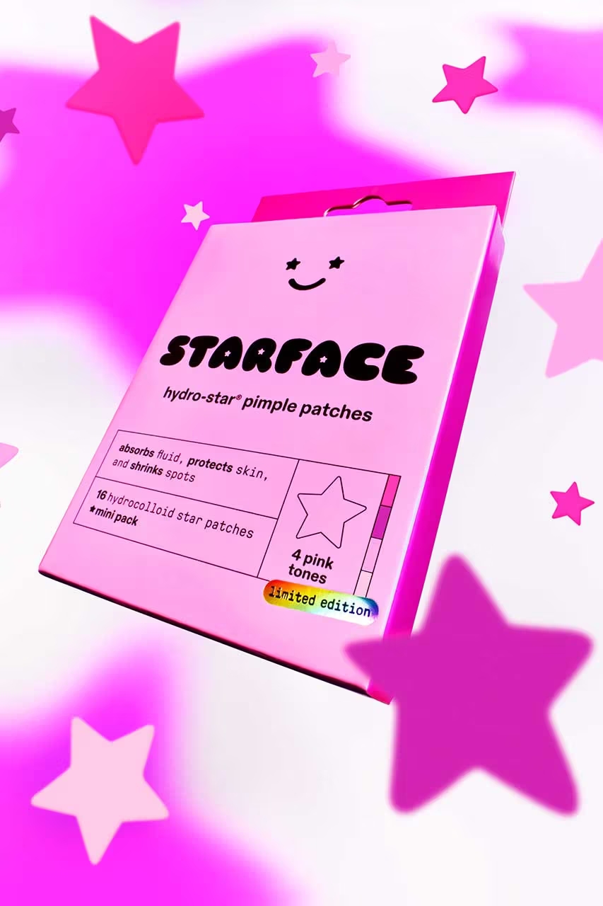 Starface pink pimple patches