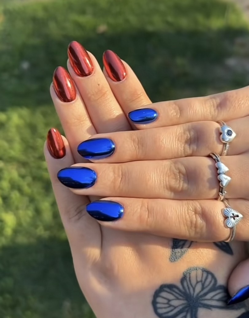 4th of july nails