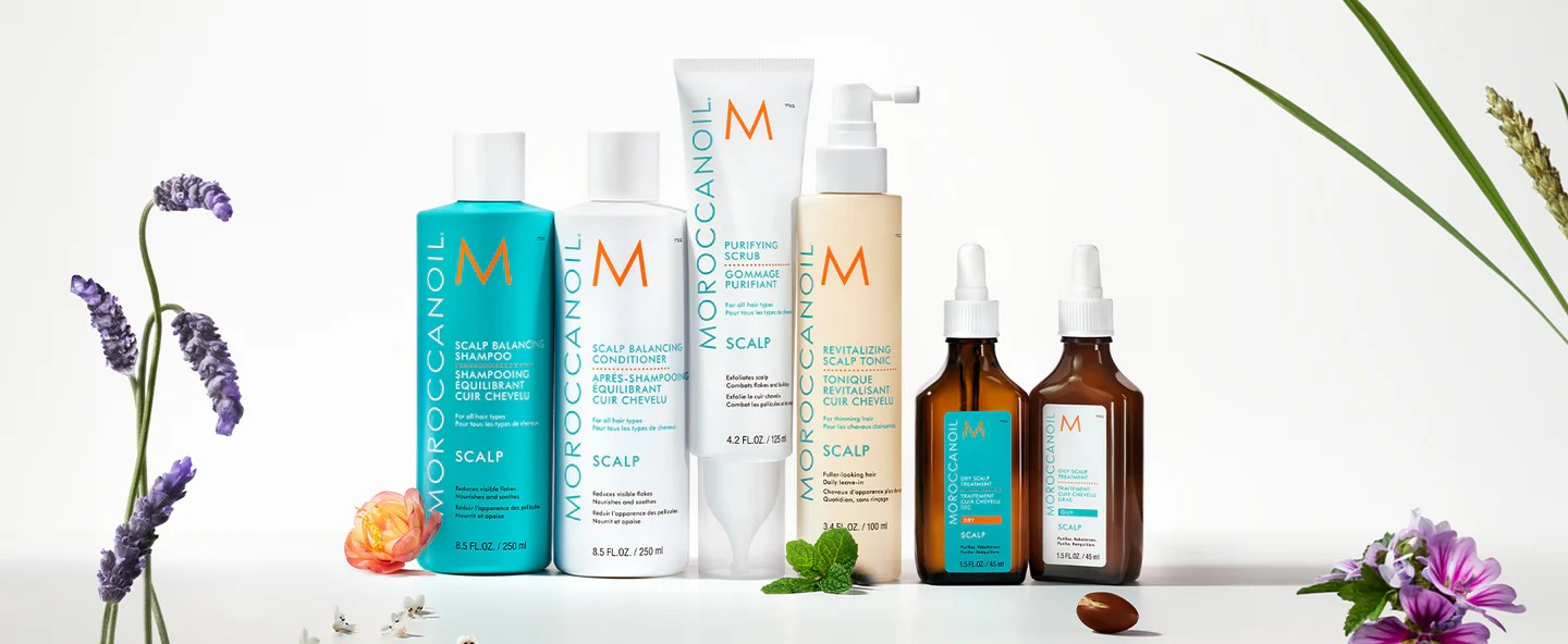 Moroccanoil Drops Scalp Care Collection, Products Contain Argan Oil to Stop Hair Loss