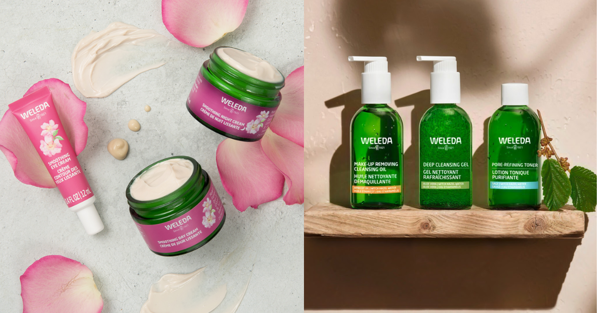 Weleda new facial care collections