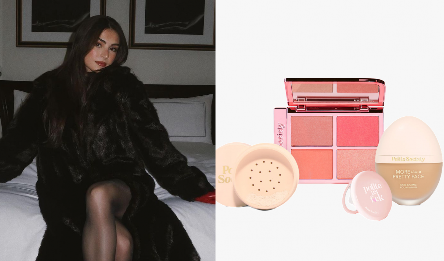 Achieve Ashley LaMarca's Signature Flawless Face Using Polite Society's New Makeup Kit