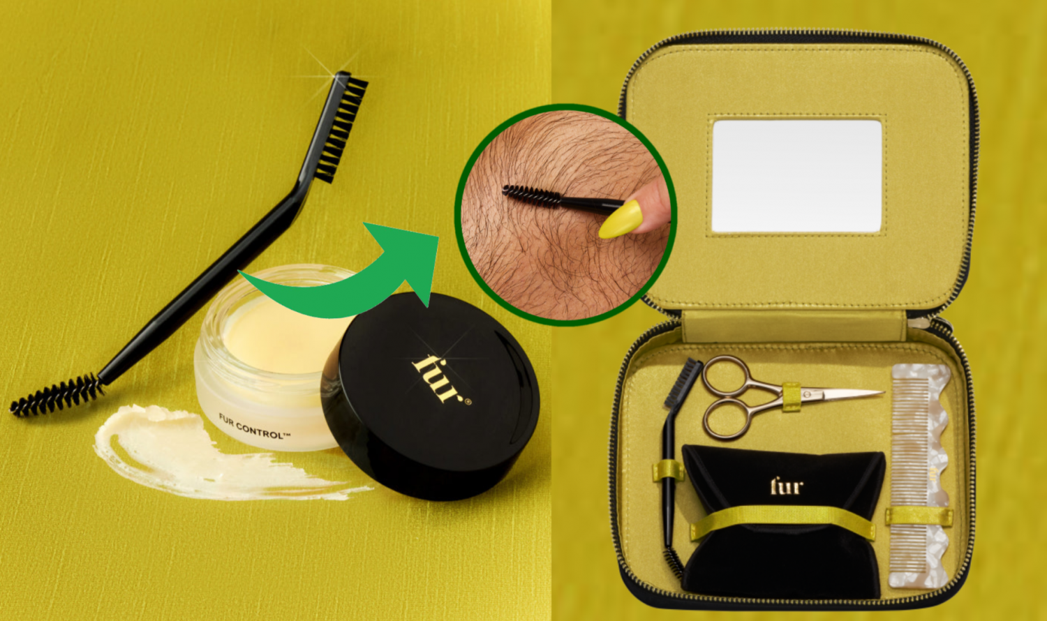 Fur Releases New Pomade Kit to Style Armpit Hair, Pubes, And Other Body Hairs 