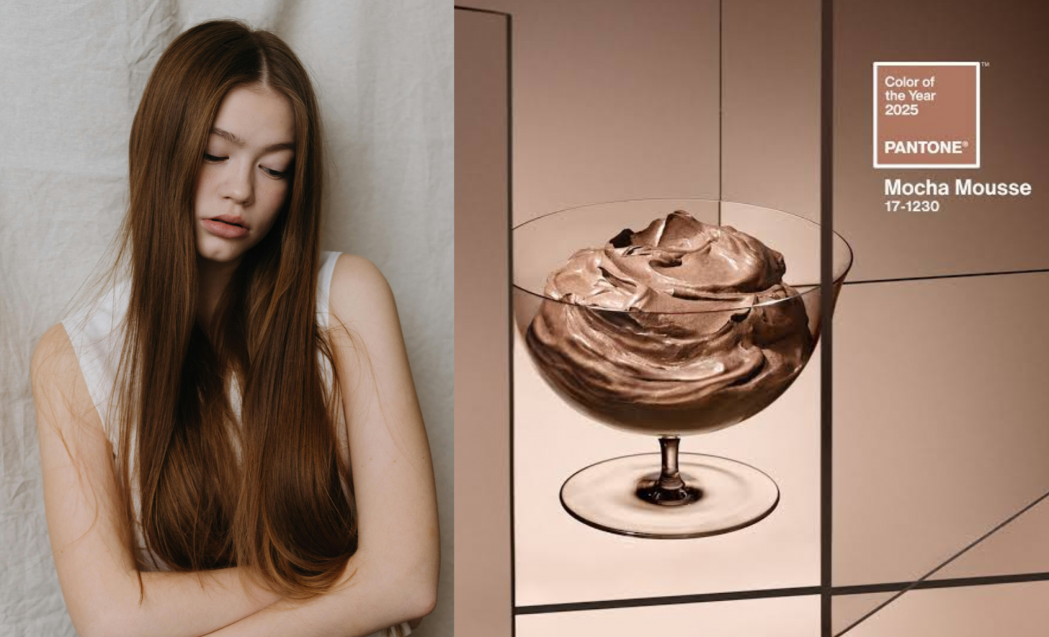 4 'Mocha Mousse'-Inspired Hair Colors to Wear the 'Color of the Year' in 2025 