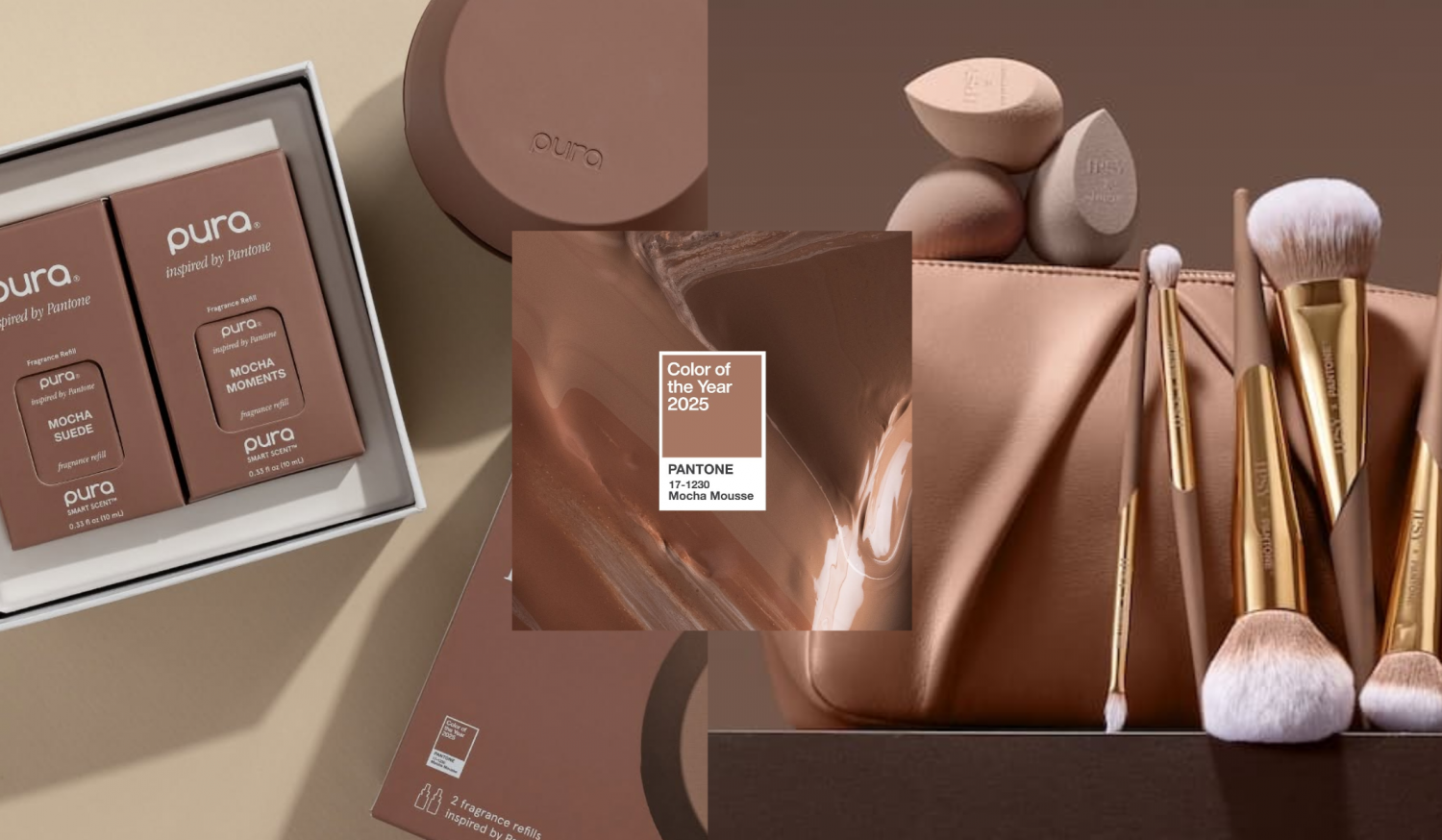 Pantone to Drop 'Mocha Mousse' Beauty Products in Partnership With Pura and Ipsy