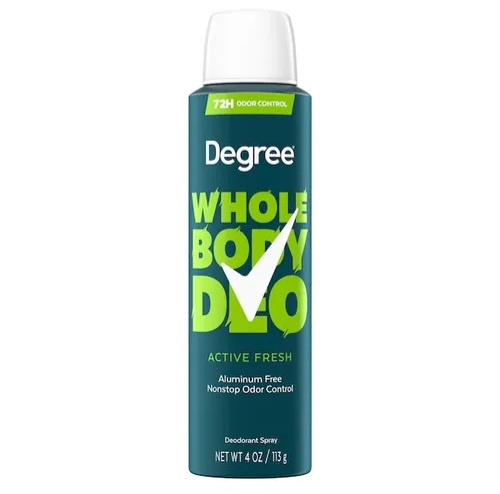 Degree's New Body Deodorant Line Promises Odorless Underarm, Feet for 72-Hour Wear