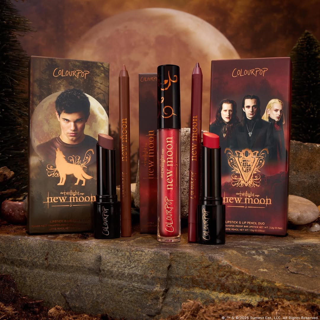 ColourPop x Twilight to Unveil New Moon Era-Inspired Collection — Are You Team Jacob or Edward?