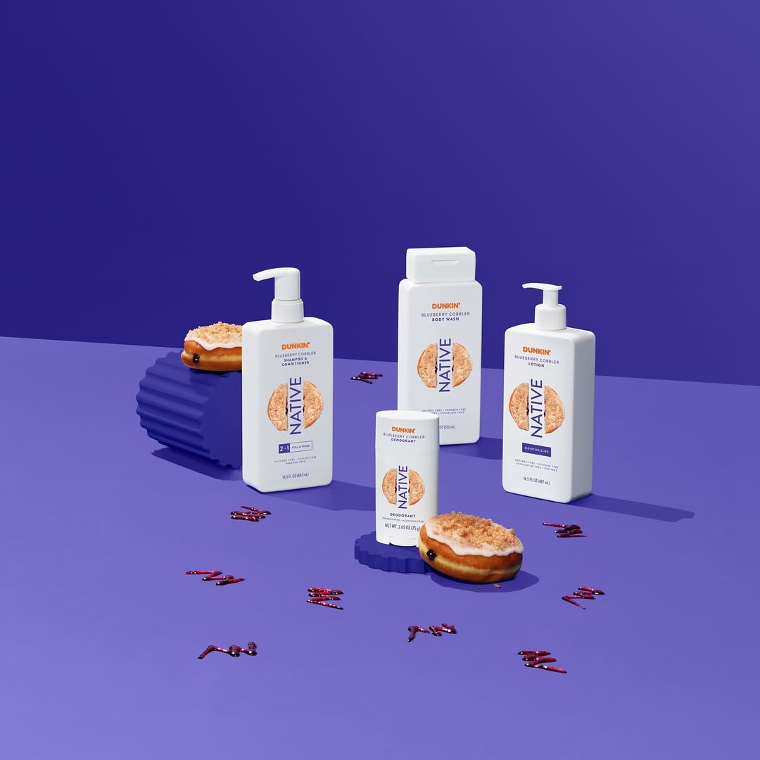 Native Unveils Personal Care Collection With Dunkin&#039;-Inspired Scents in 4 Classic Flavors