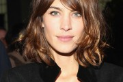 Alexa Chung's Signature Hairstyle: the Parted Fringe