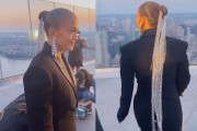 Jennifer Lopez Shows Trendy Hairstyle with Her Epic Silver Chain Ponytail for a New Music Video