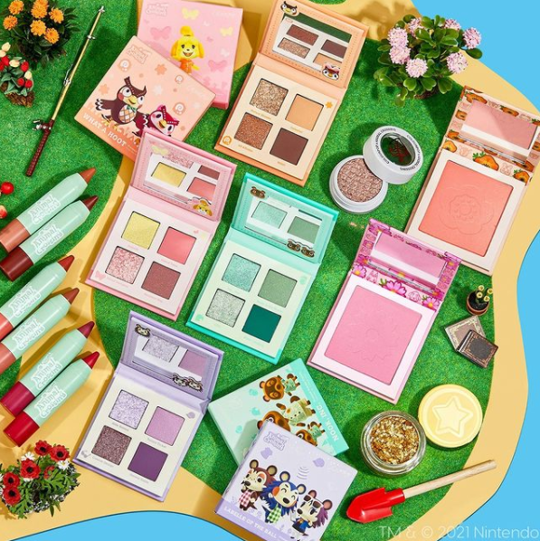 The Colourpop x Animal Crossing Collaboration Will Be Launched On January 28