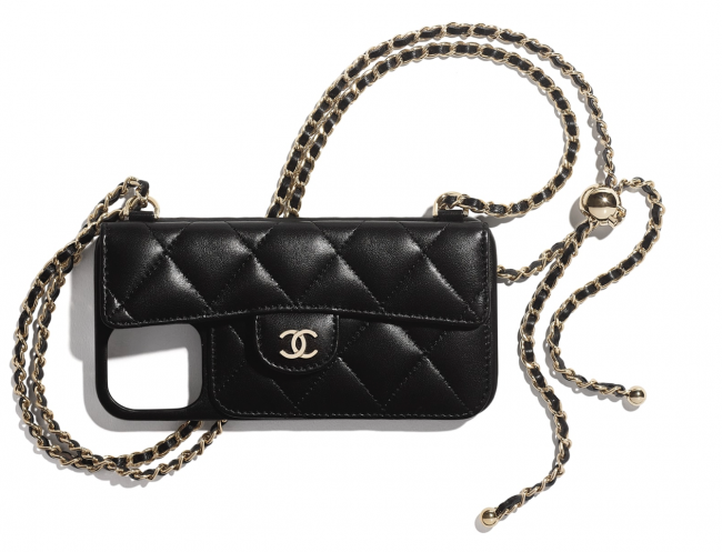 Chanel Phone Case On Chain