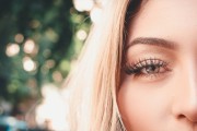 Thrive Mascara - Close up on woman eye