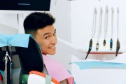 Guy in dentist chair