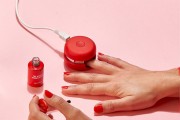 One-Step Gel Manicure Kits - Le Mini Macaron Cherry Red Gel Manicure Kit